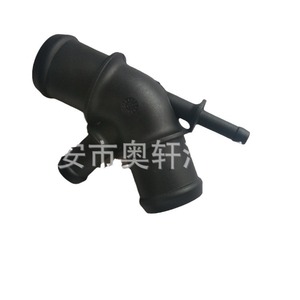 ข้อต่อพลาสติกแบบสามทาง 1J0121087C สำหรับท่อน้ำรถยนต์ สีดำ ข้อต่อรถยนต์ - Product Image 1