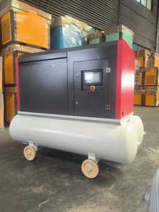 Karlos เครื่องอัดสกรูแรงดันอากาศ2 in 1, เครื่องอัดอากาศพร้อมถังเก็บอากาศและเครื่องเป่าลม - Product Image 5