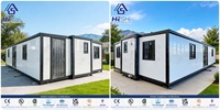 Casa Prefabricada Expandible de 20 y 40 Pies Fácil de Construir, Vivienda Portátil de Lujo de 1, 2, 3, 4 y 5 Dormitorios