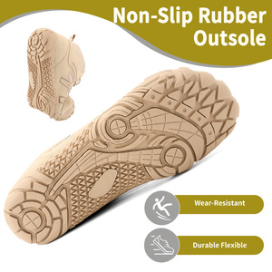 <span class=keywords><strong>Bottes</strong></span> d'hiver pour la neige, large boîte à orteils, chaussures minimalistes, zéro dénivelé, chaussures de randonnée pieds nus pour femmes et hommes - Product Image 3