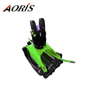 Aoris รถขุดขนาดเล็กแบบหมุนได้พร้อมตัวหมุน6ตันดีไซน์เบาพวงไม้ไฮดรอลิกขากรรไกรขนาด1520มม. - Product Image 5