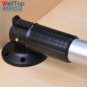 2020 văn phòng thời trang trang trí nhôm đồ nội thất chân đúc nhôm có thể điều chỉnh chân bàn với VT-02.038 <span class=keywords><strong>Caster</strong></span> - Product Image 4