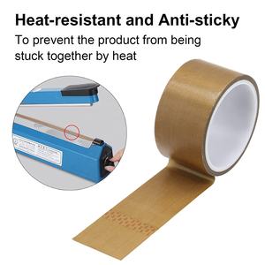 Paquete de 2 cintas adhesivas de silicona de tela recubierta de PTFE 5,2 <span class=keywords><strong>Mil</strong></span> 2 pulgadas X 33 pies para selladores de impulso máquina selladora al vacío envoltura de vinilo - Product Image 4