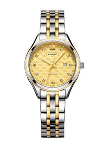 Reloj Mecánico de Acero Inoxidable para Hombre, Venta Caliente 2025, Personalizado, Moderno, Esfera Negra Simple con Correa de Cerámica y Visualización de Agujas - Product Image 2