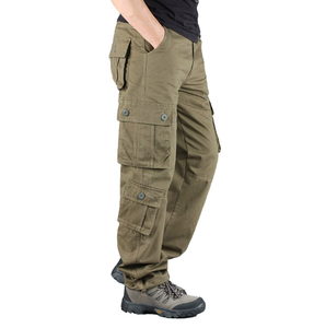 <span class=keywords><strong>Pantaloni</strong></span> da lavoro Casual eleganti da uomo <span class=keywords><strong>con</strong></span> <span class=keywords><strong>pantaloni</strong></span> larghi larghi da esterno <span class=keywords><strong>con</strong></span> tasca larga Multi-tascabile <span class=keywords><strong>pantaloni</strong></span> lunghi da uomo - Product Image 3
