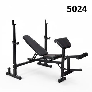 Rack de musculation pliable et réglable multifonction pour squats, avec banc de musculation et logo personnalisé – Équipement de fitness pour l'escalade et le sport - Product Image 3