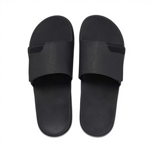 Sandalias de cuero genuino para hombre, estilo mocasín sin talón, con punta abierta, suaves, cómodas, clásicas, duraderas, informales de verano, con soporte de arco y suela de EVA - Product Image 2
