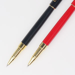 Stylo Gel Noir Métallique Haut de Gamme Personnalisable avec Logo pour Cadeau d'Affaires et Signature – Vente en Gros Direct Usine - Product Image 2