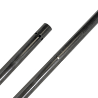 Paddle Kayak OEM Kayak Pêche Couleur Mixte Bleu Noir 4 Pièces Snap Bouton Connexion Détachable Nylon Carbone Kayak Paddle