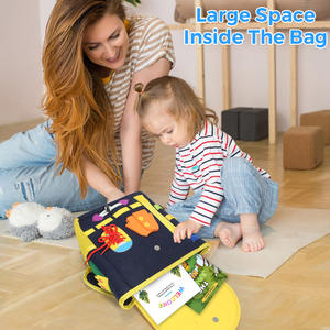 2025 развивающий игрушечный рюкзак, новый дизайн, сумка для мальчиков и девочек, подарочные сенсорные сумки - Product Image 6