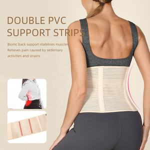 JINGBA Nuevo Diseño de Faja Elástica para la Espalda Baja, Alivio del <span class=keywords><strong>Dolor</strong></span> <span class=keywords><strong>Lumbar</strong></span>, Cinturón de Soporte Médico Transpirable para Hombres/Mujeres, Ideal para el Trabajo - Product Image 3