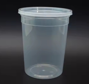 Vasos Desechables de PP para Alimentos con Tapas Herméticas, Recipientes Resistentes a Fugas para Sopas, Ensaladas y Comida para Llevar - Product Image 3