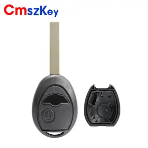 For 2002 2003 2004 2005 BMW Mini Cooper S R50 R53 2 Button Remote Car Key Fob Shell Case With Uncut Blade