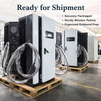 Nouvelle station de recharge rapide pour véhicules électriques CCS2 DC de 160 kW compatible solaire avec 4G/Ethernet pour une utilisation commerciale en extérieur et CE OCPP
