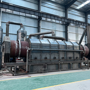 Nuevo horno de retorta de carbón sin humo y máquina de estufa de biocarbón horno de carbonización accionado por motor 380V/220V 20-40kW de potencia a la venta - Product Image 4