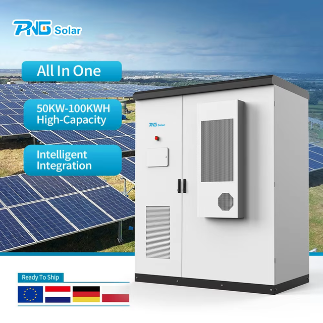 PNG High Voltage 200KWH Grid LiFePO4 Lithium Ion Energy Storage Industrial Commercial Cabinet Rack Mounted Module Liquid Cooling
