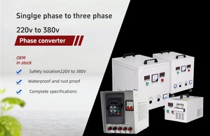1 שלב 3 שלב 240v כדי 480v 50kw ממיר תדר עם קלט 220V 380 מתח פלט - Product Image 4