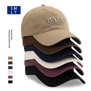 Gorra de Béisbol Estilo Dad Hat, Personalizada, de Algodón Lavado a la Piedra, de Alta Calidad, Vintage, Retro, Desgastada, con Correa Ajustable - Product Image 1