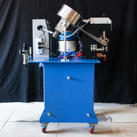 Machine de poinçonnage automatique à œillets pour drapeaux et tissus enduits, entièrement électrique