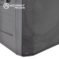Système audio professionnel Accuracy Pro Audio CBQ15AQH-200W, enceinte active extérieure en plastique de 15 pouces