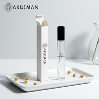 Flacon de parfum en verre de 10 ml et 15 ml, couleurs personnalisées, logo personnalisé, emballage personnalisé
