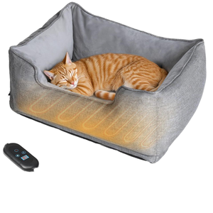 ที่นอนแมวไฟฟ้าแบบกล่องแข็งฉนวนกันความร้อนกันน้ำสำหรับสุนัขสัตว์เล็ก - Product Image 3