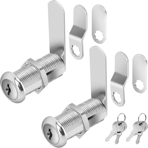 Cerradura de aleación de zinc para buzón, cerradura de leva para caja postal, cerradura con llave para armario, puerta, cajón y almacenamiento - Product Image 4