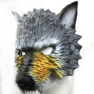 Disfraz de lobo realista de espuma PU para <span class=keywords><strong>Halloween</strong></span>, fiesta de disfraces, actuación en bar. - Product Image 4