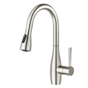 Touch function flexible spout single hole 304 Stainless Steel kitchen faucet with sensor - Product Image 1