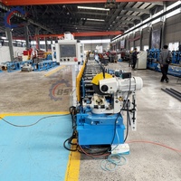 Máquina Automática para Fabricar Canaletas y Tubos de Bajada, Máquina de Perfilado de Tubos de Bajada para Ghana, en Venta, Usada