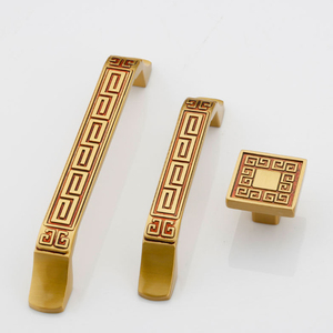 Antique Luxury Style Drawer <strong>Copper</strong> <strong>Handle</strong> Black Brass Gold Knobs <strong>Cupboard</strong> Kitchen Cabinet Furniture <strong>Copper</strong> Door <strong>Handles</strong> - Product Image 4