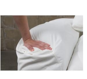 โซฟาแบบแบ่งส่วน6ชิ้นสีเทาพัฟฟ์ดีไซน์ใหม่ - Product Image 6