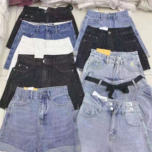 Shorts en Jean Denim d'<span class=keywords><strong>Occasion</strong></span> pour Femmes, Tailles Mixtes, Vente en Gros - Product Image 6