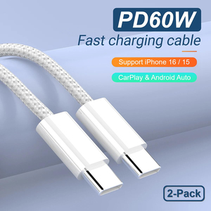 ชุดอุปกรณ์ชาร์จ OEM PD 20W พร้อมสายชาร์จ USB-C เป็น 8 พิน สำหรับ iPhone 8 10 X 11 12 13 14 ซีรีส์  รับทำโลโก้  ชุดชาร์จทนทาน - Product Image 1
