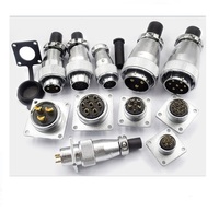 Reverse Type Wasserdichte Rundst ecker buchse Stecker Buchse Elektrischer Luftfahrt stecker