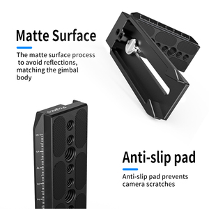 Phổ dọc ngang nhanh chóng phát hành tấm khung giá cho DJI RS 4/RS 2/RS 3 Gimbal ổn định máy ảnh Chân máy Monopod - Product Image 6
