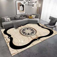 Benutzer definierte nordische Luxus 3d bedruckte Teppiche und Teppiche geometrisches Design Tapis De Salon Vielseitiger Teppich für Wohnzimmer