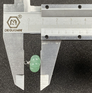 Pendentif en Pierre Naturelle Améthyste Citrouille Unisexe Mignon en Gros avec Placage Fer 11-12mm pour Fabrication de Cadeaux Délicats - Product Image 3
