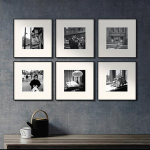 Peinture murale <span class=keywords><strong>de</strong></span> style français <span class=keywords><strong>noir</strong></span> <span class=keywords><strong>et</strong></span> <span class=keywords><strong>blanc</strong></span>, peinture rétro <span class=keywords><strong>de</strong></span> paysage <span class=keywords><strong>et</strong></span> <span class=keywords><strong>de</strong></span> <span class=keywords><strong>portrait</strong></span>, peinture en porcelaine <span class=keywords><strong>de</strong></span> cristal pour la décoration intérieure - Product Image 4