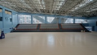 Chaises en plastique ergonomiques robustes et imperméables, sièges fixes pour stades, garantie de 5 ans pour installation permanente dans les sites sportifs