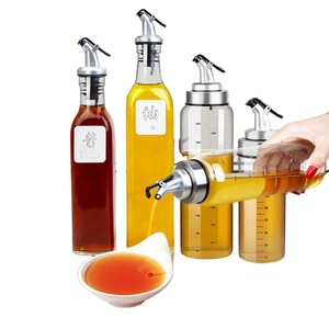 Tapón para Botellas de Aceite y Vinagre, con Cierre de Seguridad ABS, Sellado Hermético, Boquilla de Plástico de Grado Alimenticio, Dispensador de Licor y <span class=keywords><strong>Vino</strong></span> - Product Image 3