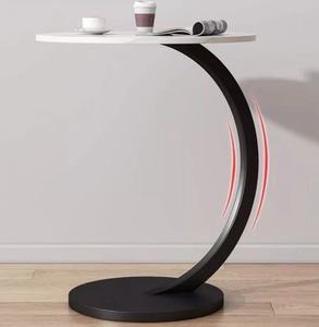 Wholesale Coffee <b>Table</b> Bedside Desk for Kitchen Living Room Density Board + Metal Frame Portable Home Study Furniture Outdoor - Product Image 4