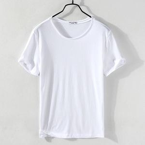 crew neck print cotton t-shirt Manufacturer oversized high quality <b>tshirt</b> graphic comfortable t shirt - Product Image 6