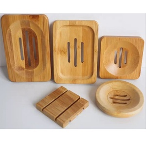 Jabón de Carbón de Bambú, Caja de Madera Portátil, Bandeja, Contenedor con Drenaje para Baño, Fregadero de Cocina, Jabonera de Bambú - Product Image 3