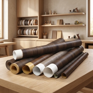 Película <span class=keywords><strong>de</strong></span> Vinilo Decorativa <span class=keywords><strong>de</strong></span> PVC <span class=keywords><strong>para</strong></span> Interiores con Efecto Madera - Product Image 1