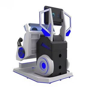 เครื่องจำลองการบิน VR360 ขนาดใหญ่ 9D รุ่น Peng E3C พร้อมอุปกรณ์หมุน Phantom Game สำหรับห้างสรรพสินค้า สวนสนุก พิพิธภัณฑ์โลหะขนาดใหญ่ - Product Image 5
