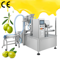 Machine de remplissage et d'emballage certifiée pour sachets verticaux d'huile de palme, d'huile d'olive et d'huile de piment, 1 kg, 2 kg