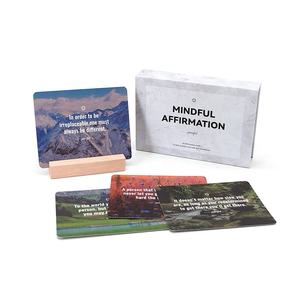 Cartes d'affirmation positive en papier personnalisables pour enfants avec boîte - Édition familiale - Femmes noires - Product Image 5