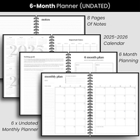 Agenda Personalizada Prolead con Logotipo Impreso en Lámina Dorada, Tapa Dura A5, Espiral, Ecológica, Planificador Mensual y Semanal, Regalo para Oficina y Escuela
