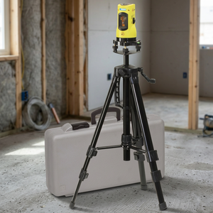 Niveau laser 3D FERVI Green Class II 650nm autonivelant industriel/bricolage avec alimentation par 3 piles AAA, portée de 10 m - Product Image 3